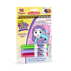 Crayola Gabby's Dollhouse Color & Erase Reusable Activity Pad