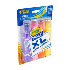 4ct Crayola Project XL Poster Markers - Bright Colors