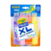 4ct Crayola Project XL Poster Markers - Bright Colors