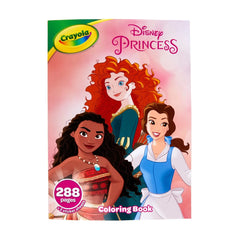 Crayola 288pg Disney Princess Coloring Book with Sticker Sheets