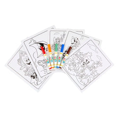 Crayola Color Wonder Mickey Mouse Roadster Racer Coloring Pages Set: Mess Free Disney Junior Sheets, 18 Pages, Ages 3+