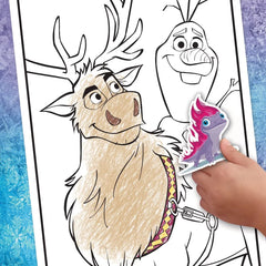 Crayola 96pg Disney Frozen Coloring Book with Sticker Sheet