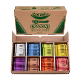 Crayola Crayons Bulk 800ct, Classroom Must Haves for Kindergarten & Elementary Teachers, Kids School Supplies, 8 Classic Colors