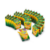 Crayola 24 Packs of 24ct Crayons Bulk 576ct, Classroom Must Haves for Teachers, Kids School, Individual Packs, Gifts for Teachers, Ages 3+