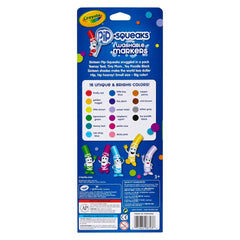 Crayola 16ct Washable Pip-Squeaks Broad Line Markers, Toddler School Supplies, Classroom Essentials for Elementary Teachers, Coloring Gift, Ages 3+