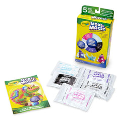 Model Magic Modeling Clay 5ct Shimmer - Crayola: Non-Drying, Reusable, Non-Toxic Clay for Kids, Ages 3+, Creative Thinking