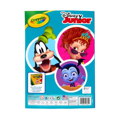 Crayola 288pg Disney Junior Coloring Book with Sticker Sheets: Creative Kids Activity, 288 Pages, Disney Licensor