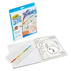 Crayola Color Wonder Fingerpaint Activity Book,Mess-Free, Non-Toxic, Creative Thinking, 30 Pages, Ages 3+