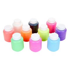 Crayola 10ct 2oz Washable Kids Paint Neon Colors: Non-Toxic Water-Based Tempera for Paper, Neon Painting & Finger Paint Ideas