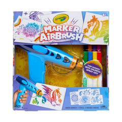 Crayola Marker Airbrush Drawing and Coloring Kit