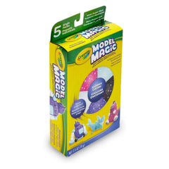 Model Magic Modeling Clay 5ct Shimmer - Crayola: Non-Drying, Reusable, Non-Toxic Clay for Kids, Ages 3+, Creative Thinking