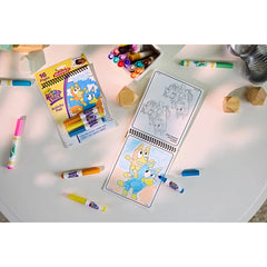 Crayola Bluey Color & Erase Reusable Activity Pad: Mess Free Coloring Book for Creative Travel Activities