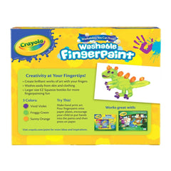Crayola 3ct Washable Fingerpaints