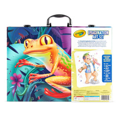Crayola 115pc Imagination Art Set with Case: Drawing & Coloring Kit for Creative Thinking, Includes Crayons & More