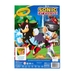 Crayola 96 Pages Coloring Book Sonic 10.75"x7.75"