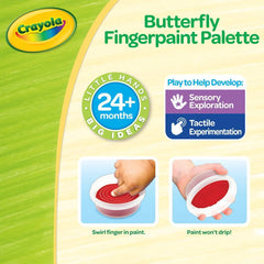 Crayola Butterfly Fingerpaint Palette