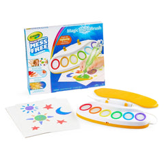 Crayola Color Wonder Magic Light Brush and Drawing Pad: Kids Painting Kit, Non-Toxic, Creative Art Set, Requires 3 AA Batteries