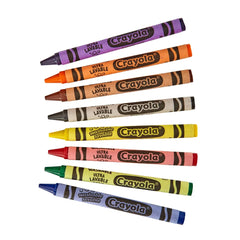 Crayola 24ct Ultra Clean Washable Crayons Kids School Supplies Art Classroom Must Haves for Teachers Coloring Gift Ages 3+