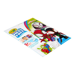 Crayola Spidey and His Amazing Friends Color Wonder Set, 18 Pages, 5 Mess Free Markers,Toddler Stocking Stuffers,Travel Activity,Holiday Gift, Ages 3+