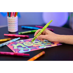 Crayola 10ct Clicks Retractable Washable Markers