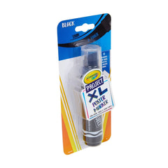 1ct Crayola Project XL Poster Marker - Black: Bold Permanent Marker for Kids' School Supplies