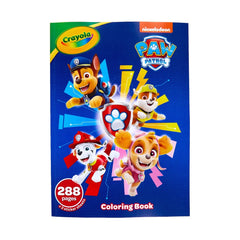 Crayola 288pg PAW Patrol Coloring Book with Sticker Sheets: Creative Toddler Activity for Kids 3+ by Nickelodeon