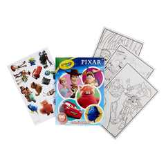Crayola Disney Pixar Coloring Book: Creative Kids Activity, 96 Pages, Ages 3+, Boys & Girls, 10.75" x 7.75"