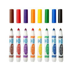 Crayola Ultra Clean Washable Broad Line Markers Bulk 200ct, Classroom Must Haves, Kids School Supplies, 8 Colors, Teacher Gift, Ages 3+