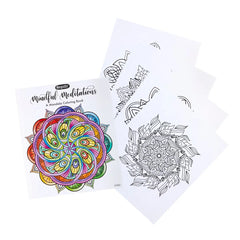 Crayola Mindful Mediations Mandala Coloring Book, 40 Adult Coloring Pages, Arts and Crafts, Screen Free Mindfulness Activity, Gifts for Teachers