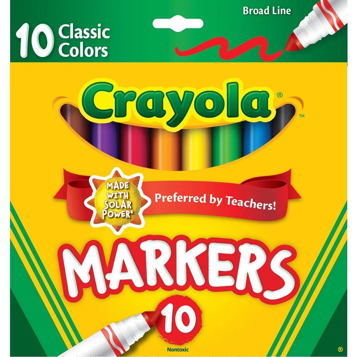 Crayola Classic Broad Line Markers