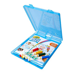 Crayola Stow and Go Color Wonder Set, 30 Pages, 4 Mess Free Markers, Toddler Stocking Stuffers, Travel Activity, Holiday Gift for Kids, Ages 3+