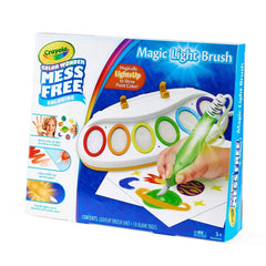 Crayola Color Wonder Magic Light Brush and Drawing Pad: Kids Painting Kit, Non-Toxic, Creative Art Set, Requires 3 AA Batteries