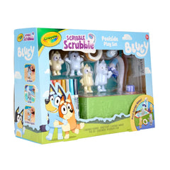 Crayola Scribble Scrubbie Bluey Poolside Playset