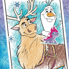 Crayola 96pg Disney Frozen Coloring Book with Sticker Sheet